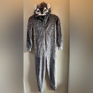 Kid/Teen Leopard Onesie size 10/12